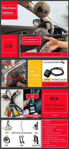 Qp Auto Radio Estéreo Android Gps Para Vw Tiguan 2010-2017