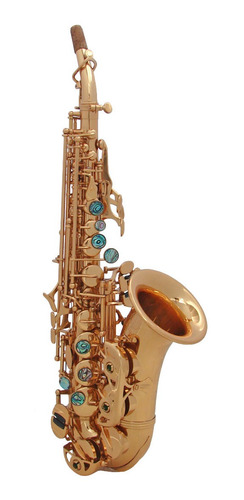 Saxo Soprano Curvo Coda Cssc-110 + Accesorios