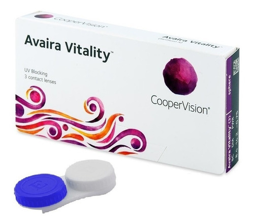 Lente Contato Avaira Vitality Com Grau Miopia Hipermetropia