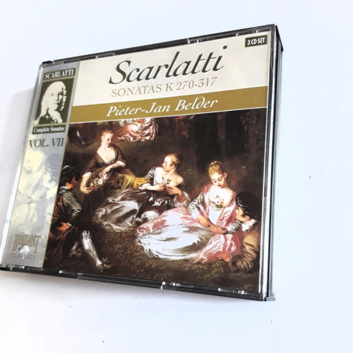 Box Set     3 Cds    Scarlatti    Sonatas   Edición Europea