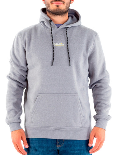 Buzo Quiksilver Lifestyle Hombre Karow Gris Fuk