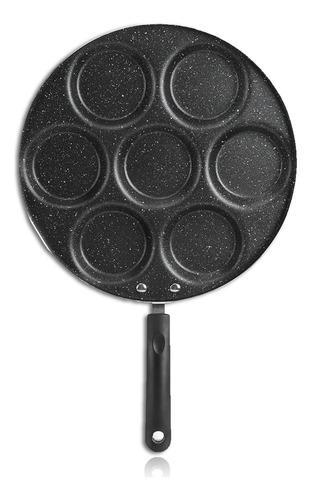 Sartén Antiadherente 7 Moldes Para Panqueques Y Tortillas