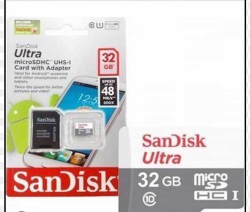 Memoria Microsdhc Sandisk 32gb