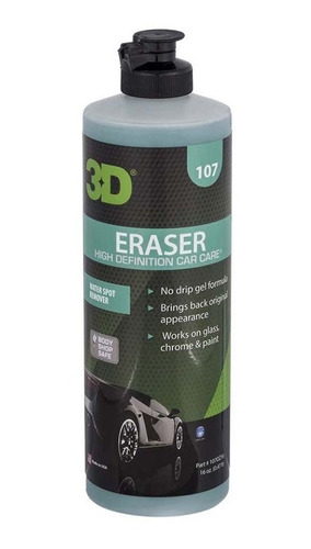 Eraser 3d -removedor De Marcas De Agua En Vidrios Y Pintura