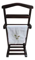 Comprar Perchero Madera Pie Con Estante Para Objetos Despojador Ropa