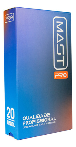 Cartuchos Mast Pro (rl - 0,30mm) Com 20 Unidades Calibre Da Agulhas 30