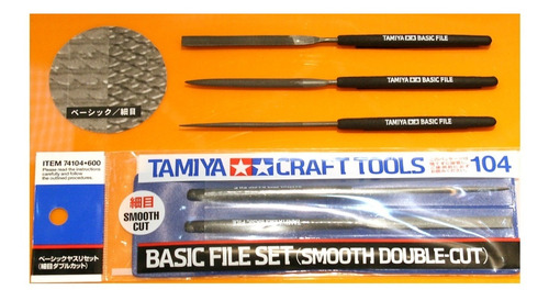 Basic File Set (fine Double Cut)  Tamiya