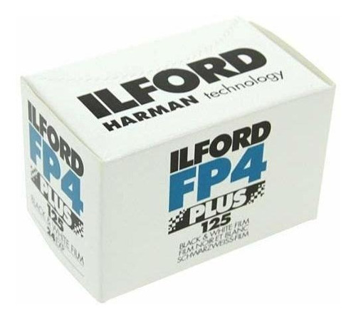 Ilford Fp4 Plus Pelicula Impresion Color Blanco Negro 24