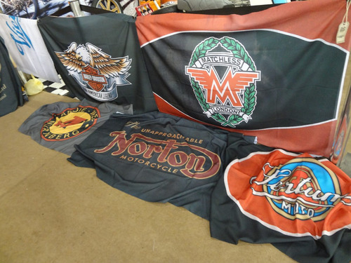 Bandeira Moto Ducati - - Em Oxford 100% (selada A Laser)