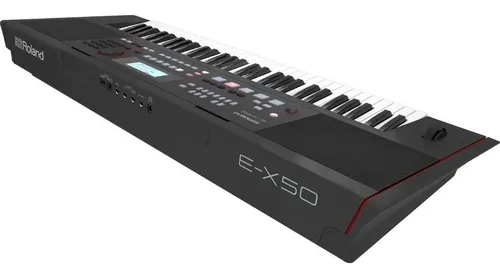 Teclado Arranjador Roland Ex50 258 Vozes 61 Teclas C/ Cor Preto