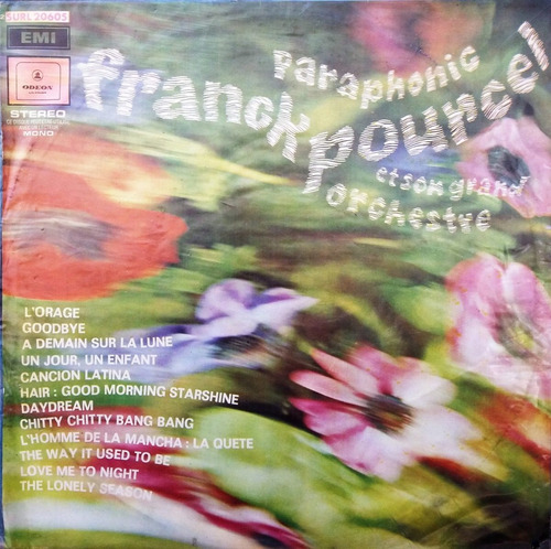 Franck Pourcel - Paraphonic - Importado 1969 Lp 