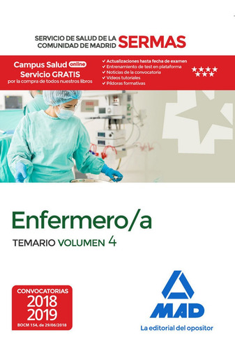 Libro Enfermero/a Del Servicio De Salud De La Comunidad D...