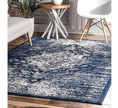 Nuloom Emily Alfombra Persa Vintage, 7.5&nbsp;ft X 11.5&nbsp