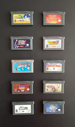 Juegos Originales Para Game Boy Advance (Usado)