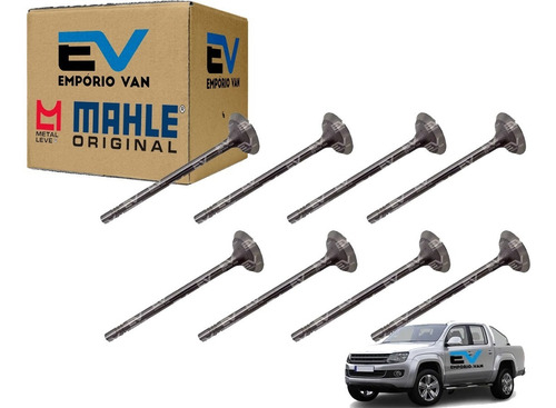 Kit Valvula De Admissão Mahle Vw Amarok 2.0 - 8pçs