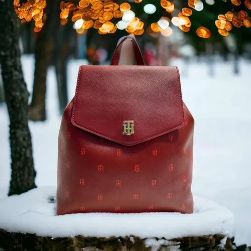 Mochila roja tommy hilfiger new arrivals