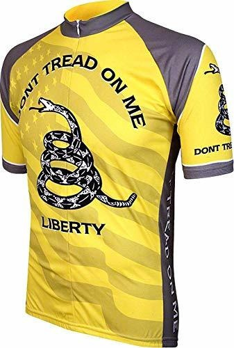 Don't Tread On Me Mens Cycling Jersey Bike Bicycle