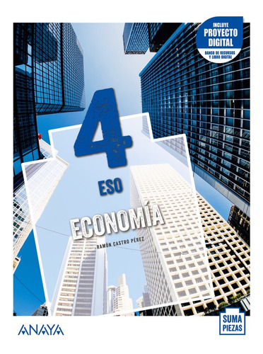 Economia 4ºeso 21 Suma Piezas (libro Original)