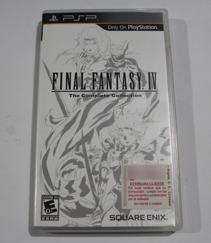 Videojuego Final Fantasy Iv The Complete Collection Para Psp