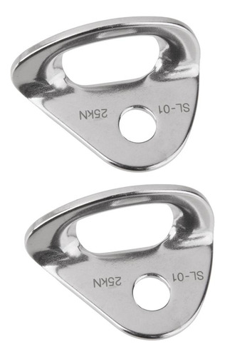 2x 25kn Rock Climbing Bolt Hanger Perno De Expansión Piton