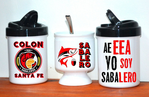 Mate + Yerbera + Azucarera - Colón De Santa Fe