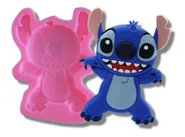Comprar Molde Silicona Stitch Personaje Porcelana Fondant Belgrano Color Rosa