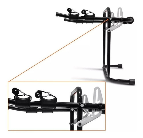 Imagem 3 de 6 de Suporte Transbike Bike Plus Portamalas Nissan Livina 2010
