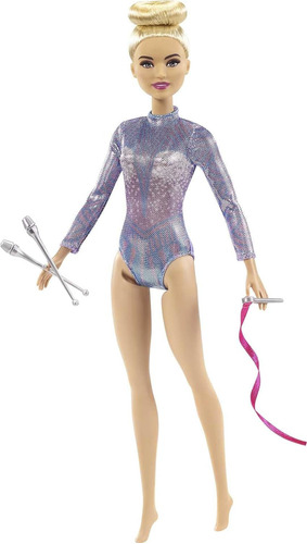 Muñeca Barbie Gimnasta Ritmica Original