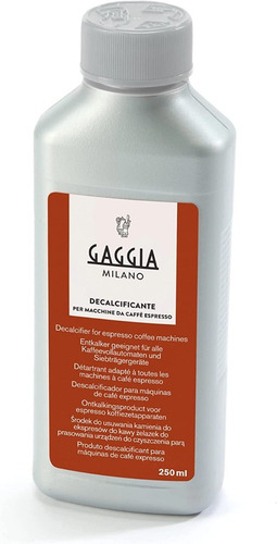 Gaggia Decalcifier Descaler Solution 250ml (3 Bottles)