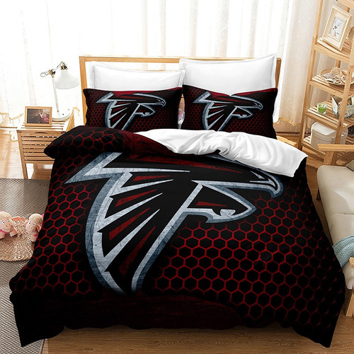 Juego De Ropa De Cama Con El Logotipo De Los Atlanta Falcons