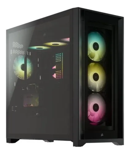 Gabinete Corsair Icue 5000x Rgb Negro