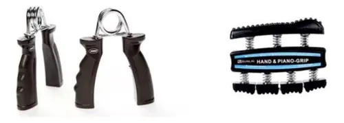 comprar Kit Fisio 1- Exercitador De Dedo + 2- Exercitador De Mão 