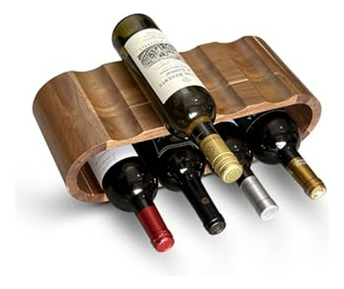  Wine Rack De Pie Para 8 Botellas, Compatible Con Cocina Y B