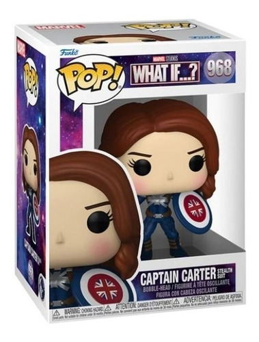 Funko Pop Marvel Studios What If - Capitana Carter 968