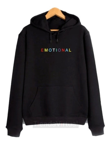 Emotional - Buzo Canguro Unisex - Aesthetic Hip Hop Lil Peep