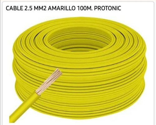 Cable Número 12 100% Cobre Protonic Electric 