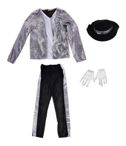 Niños Michael Jackson Disfraces Desempeño Vestido