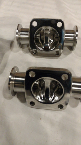 Valvula A Piston Para Proceso Alfa Laval Saunders Clamp (Usado)