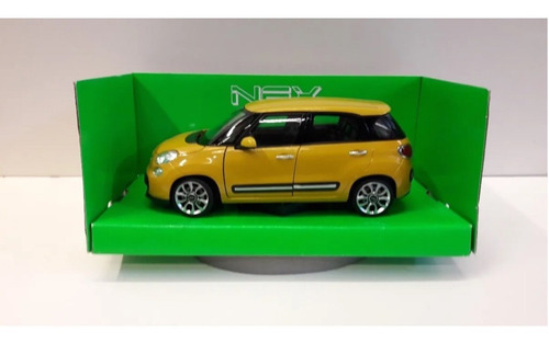 Auto Fiat 500l Escala 1/24 Año 2013 Welly Colección La Plata
