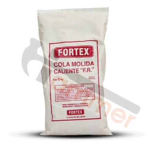 Cola Carpintero Molida Caliente  Fr  1kg - Fortex