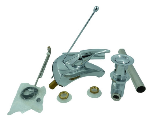 Llave Monomando Lavabo Helvex Acabado Cromo