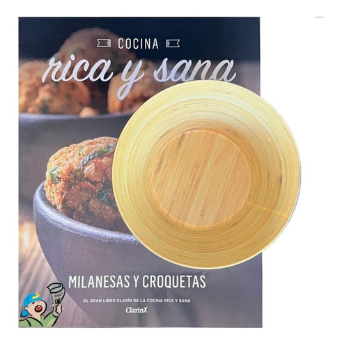 Revista Cocina Rica Y Sana Recetas Clarín + Vajilla Bamboo