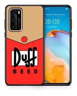 Funda Huawei P40 Lite Duff Bear Tpu Uso Rudo