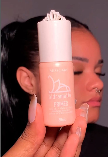 Primer Miss Lary Hidramatte 20ml Tom Do Primer Transparente