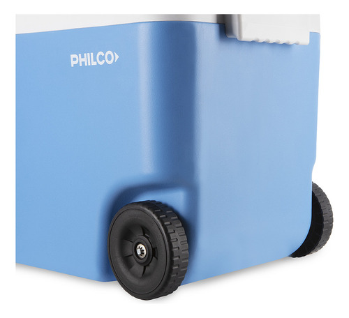 Heladera Conservadora Philco 45 L Con Ruedas Y Manija Transportadora Azul
