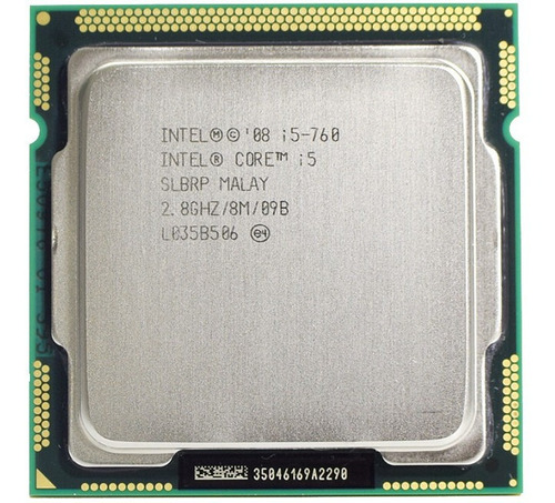 Processador Cpu Intel Core I5-760 I5 760 2,8 Ghz Quad-core