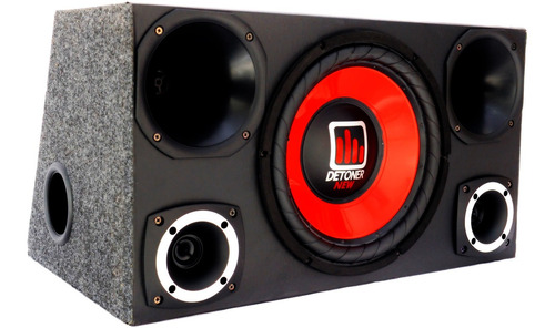 Imagem 2 de 5 de Caixa Som Trio Completa Sub Radio Bluetooth Modulo Taramps