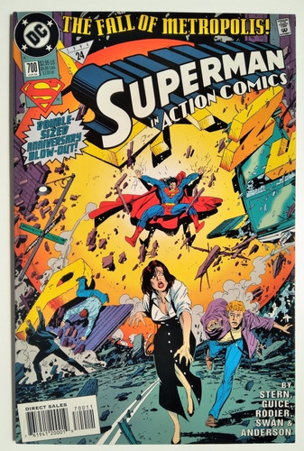 Action Comics 700 Dc 1994 Superman Roger Stern Curt Swan. (Usado)