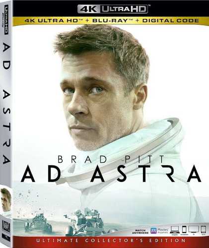 Ad Astra 4k Ultra Hd + Blu-ray + Digital Code