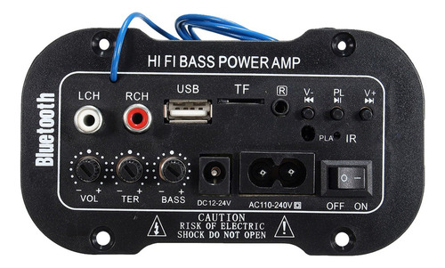 Mini Amplificador Bluetooth 220v Hifi Estéreo Audio .